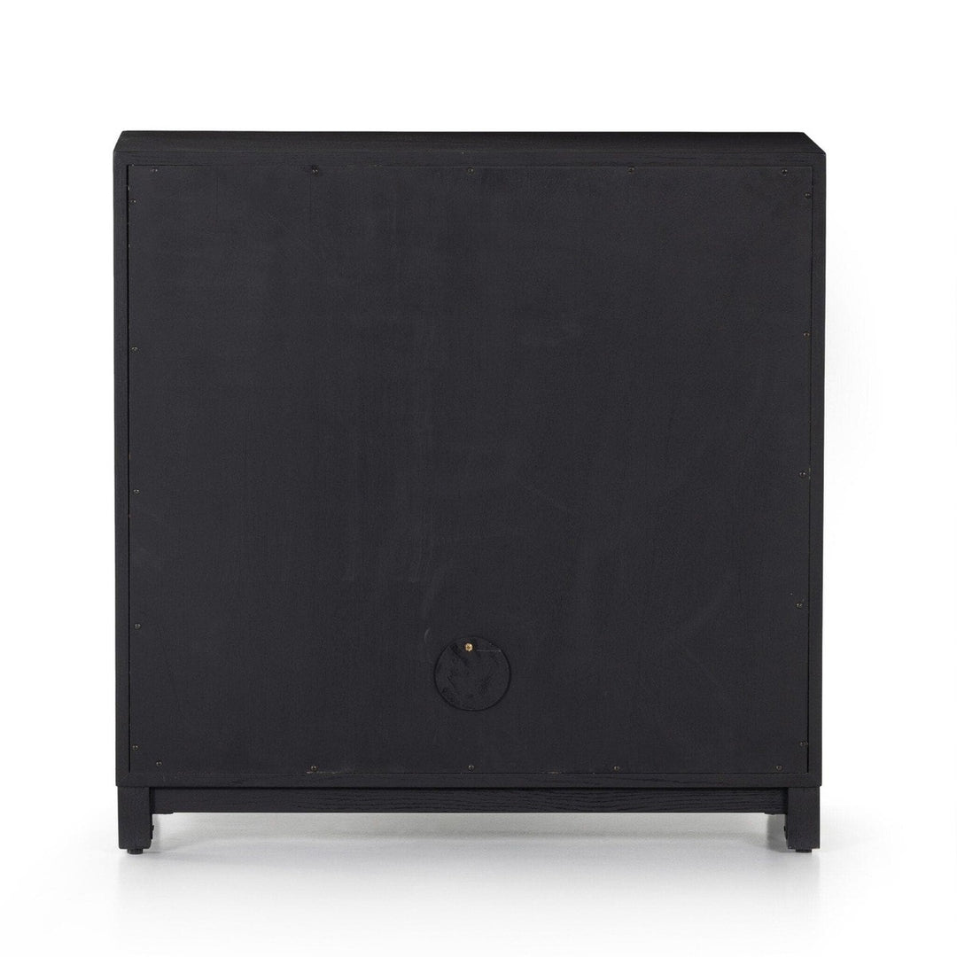 Evelyn Small Cabinet - Drifted Matte Black