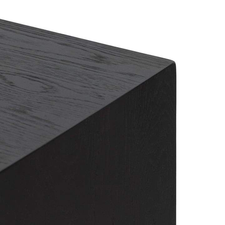 Evelyn Small Cabinet - Drifted Matte Black