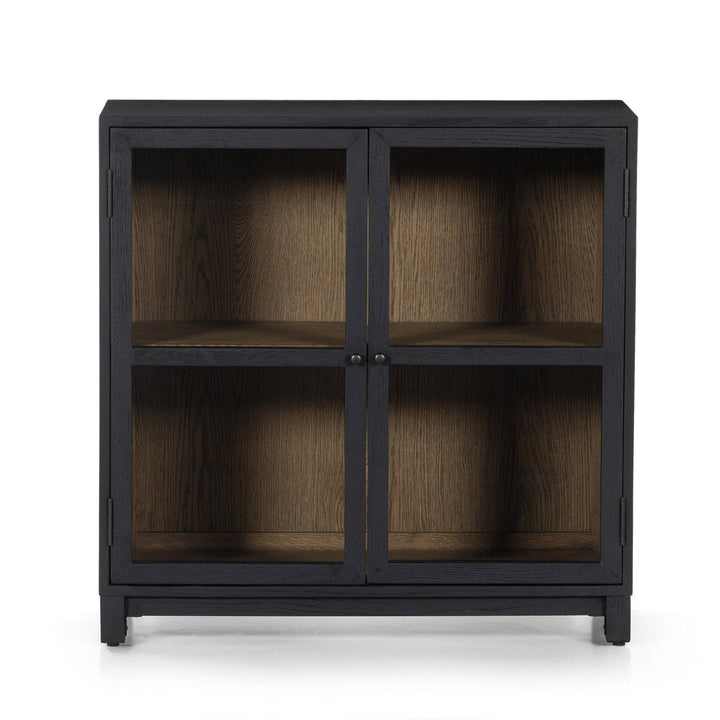 Evelyn Small Cabinet - Drifted Matte Black