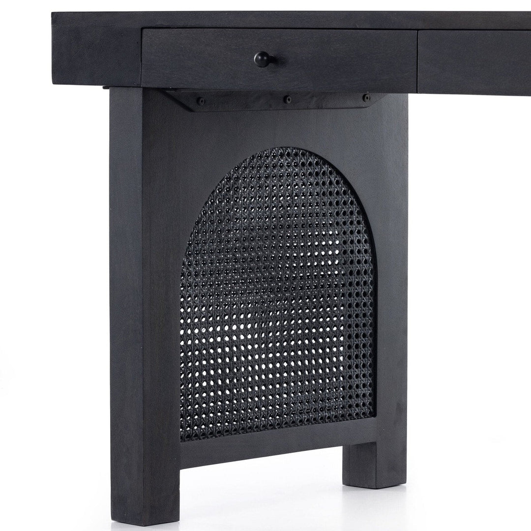 Trina Desk - Black Wash Mango