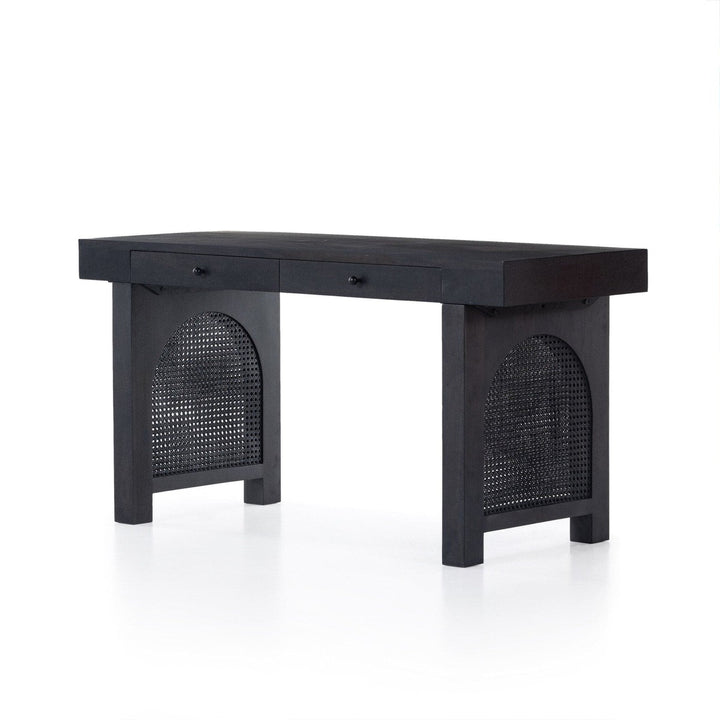 Trina Desk - Black Wash Mango