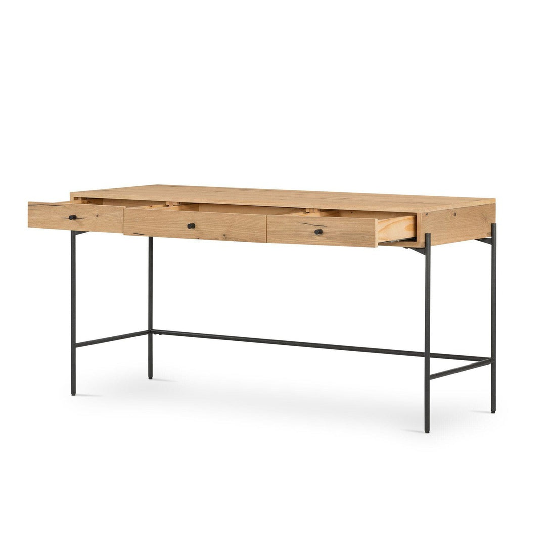 Easton Modular Desk - Light Oak Resin