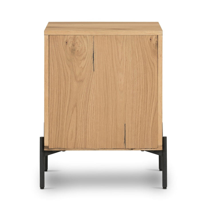 Easton Filing Cabinet - Light Oak Resin