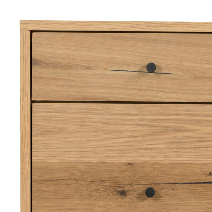 Easton Filing Cabinet - Light Oak Resin