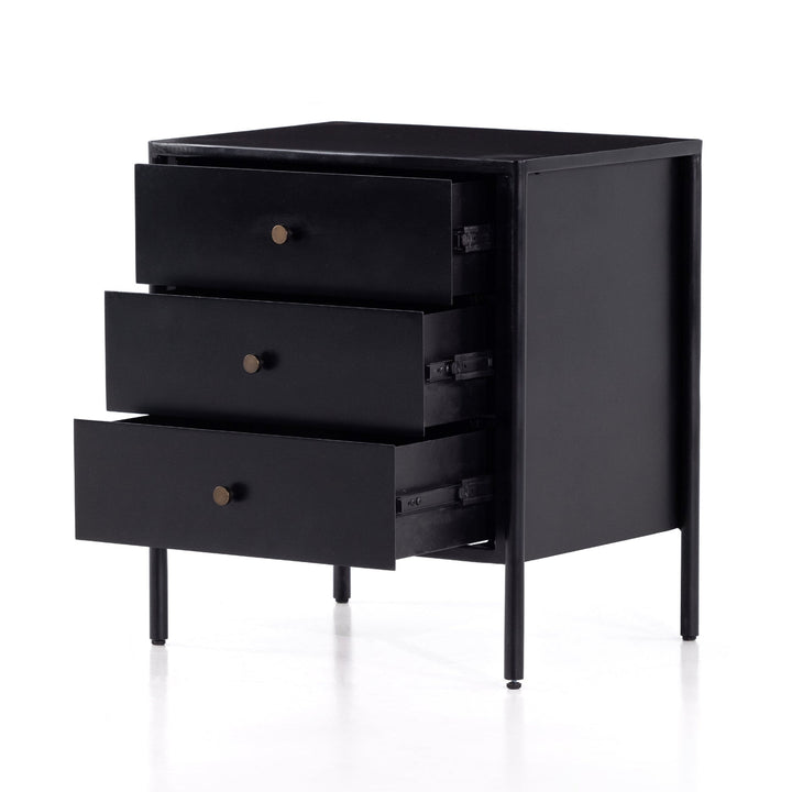 Soto Nightstand - Black-Four Hands-FH-227872-001-Nightstands-5-France and Son