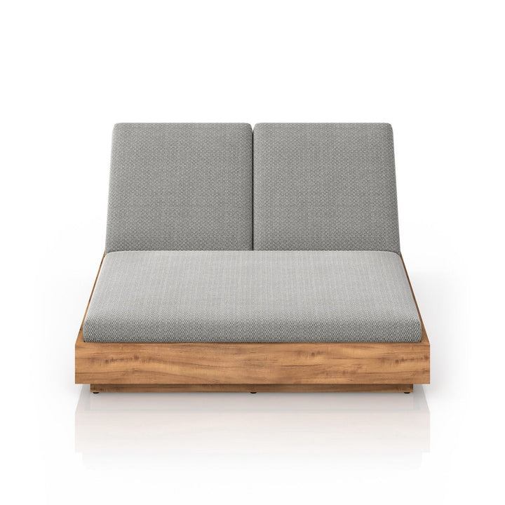 Kaya Outdoor Double Chaise Lounge - Faye Ash