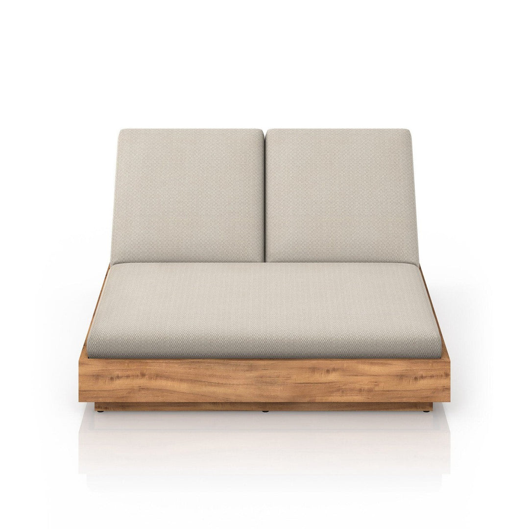 Kaya Outdoor Double Chaise Lounge - Faye Sand