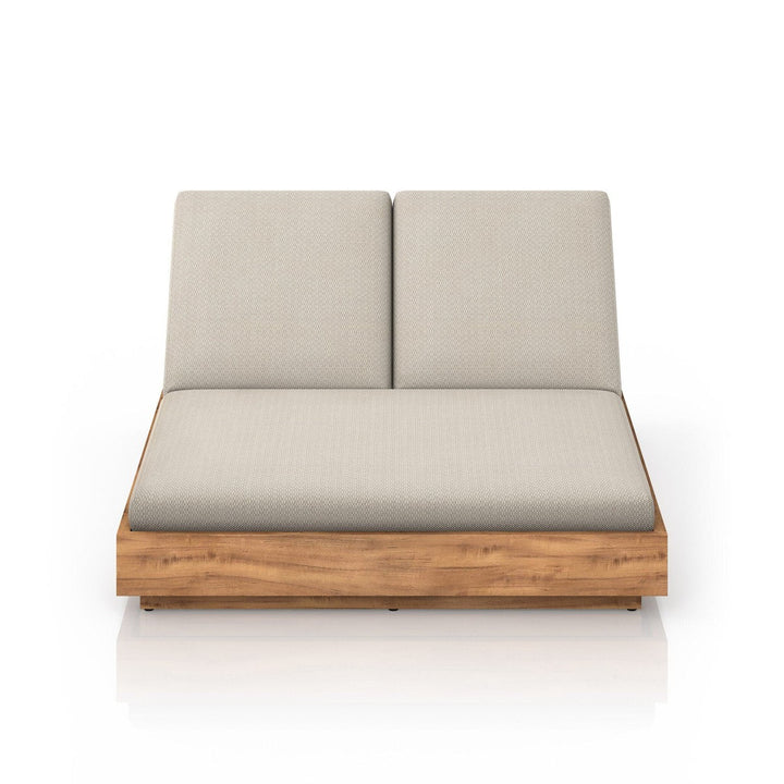 Kaya Outdoor Double Chaise Lounge - Faye Sand