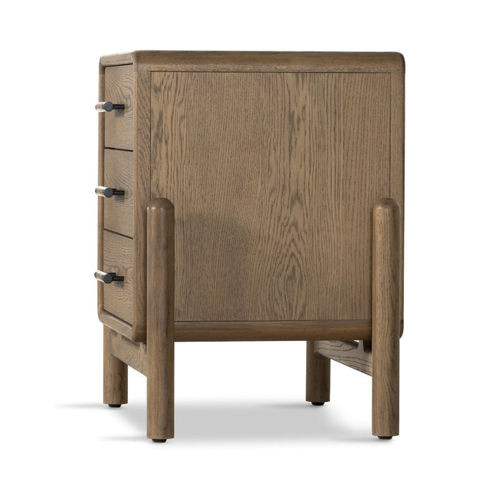 Charlotte Nightstand - Smoked Oak