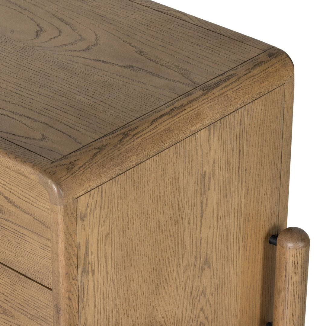 Charlotte Nightstand - Smoked Oak