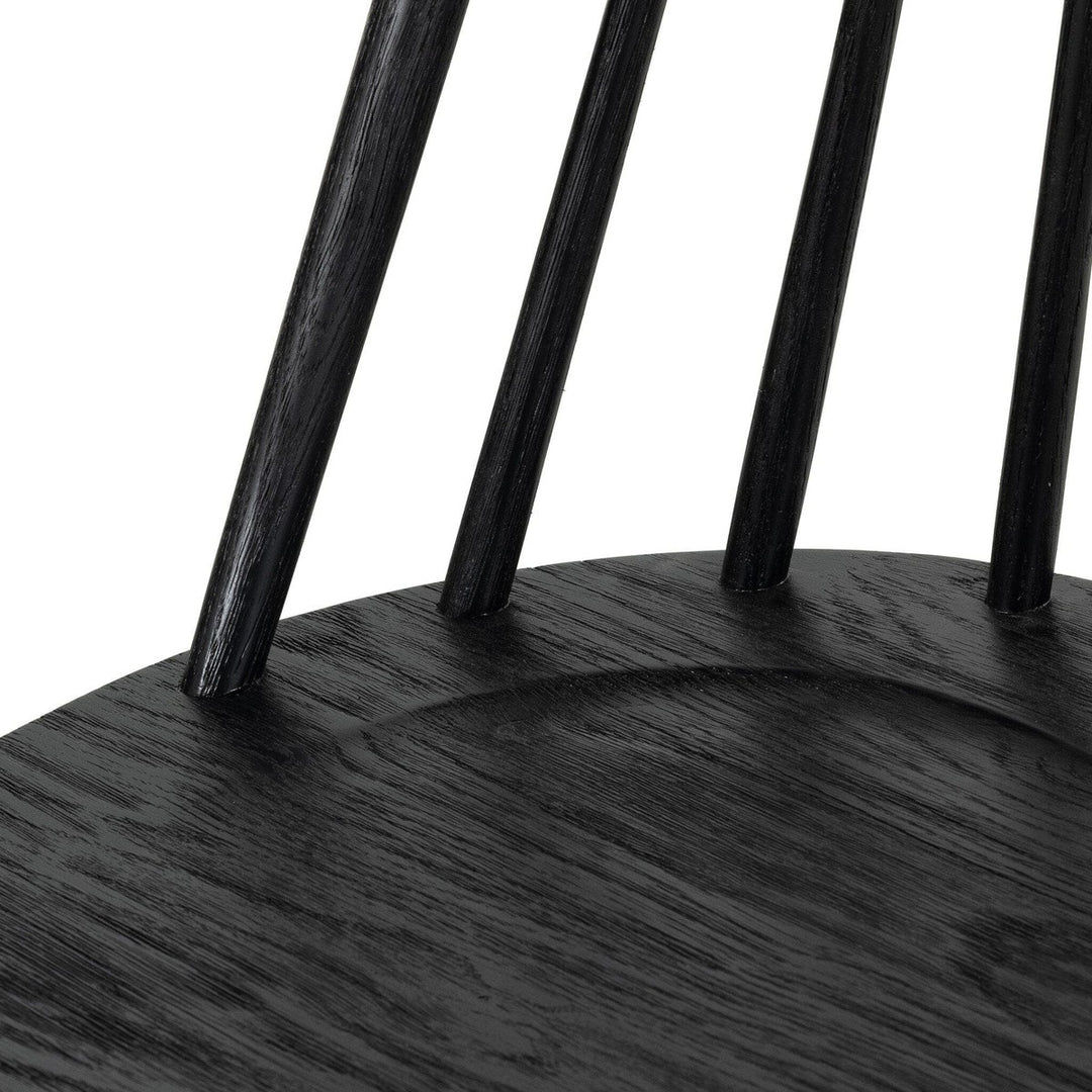 Liam Dining Bench - Black Oak