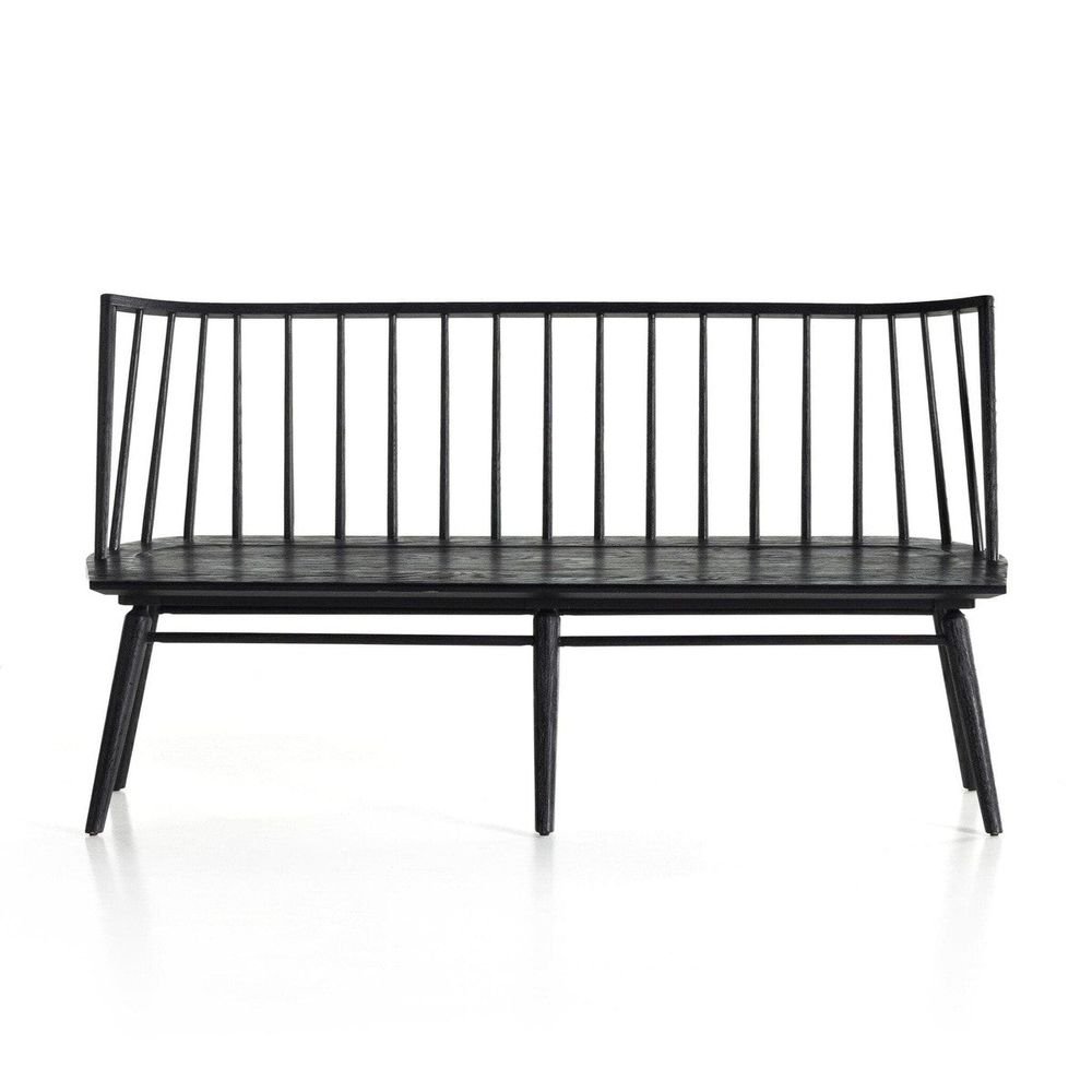 Clark Dining Bench - Black Oak – France & Son