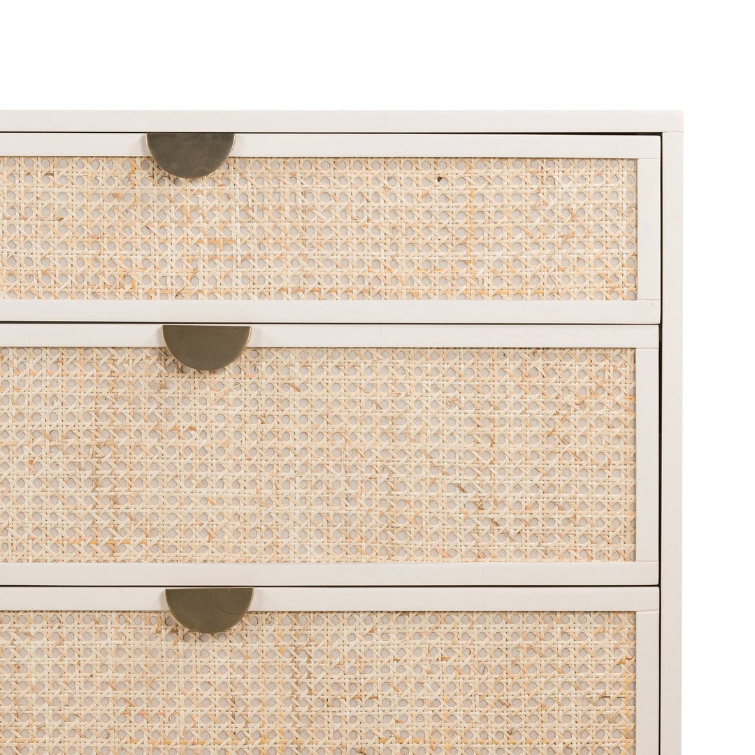 Vivienne 6 Drawer Dresser - Light Natural Cane