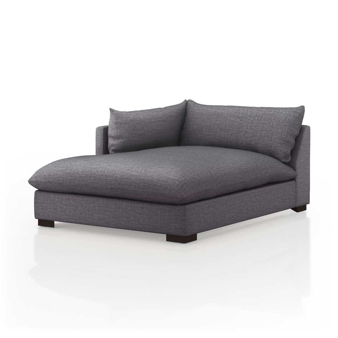 Build Your Own: Edgewood Sectional - Left Chaise Piece - 51" - Bennett Charcoal