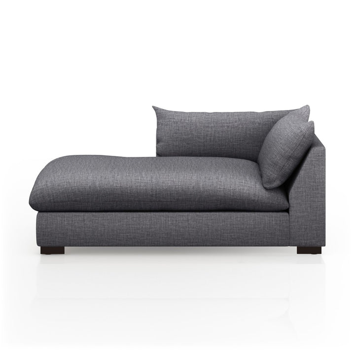 Build Your Own: Edgewood Sectional - Left Chaise Piece - 51" - Bennett Charcoal