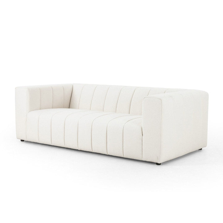 Latham Channeled Sofa - Fayette Cloud