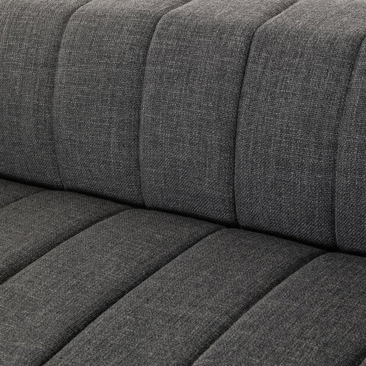 Ashford Channeled Sofa - 89" - Saxon Charcoal