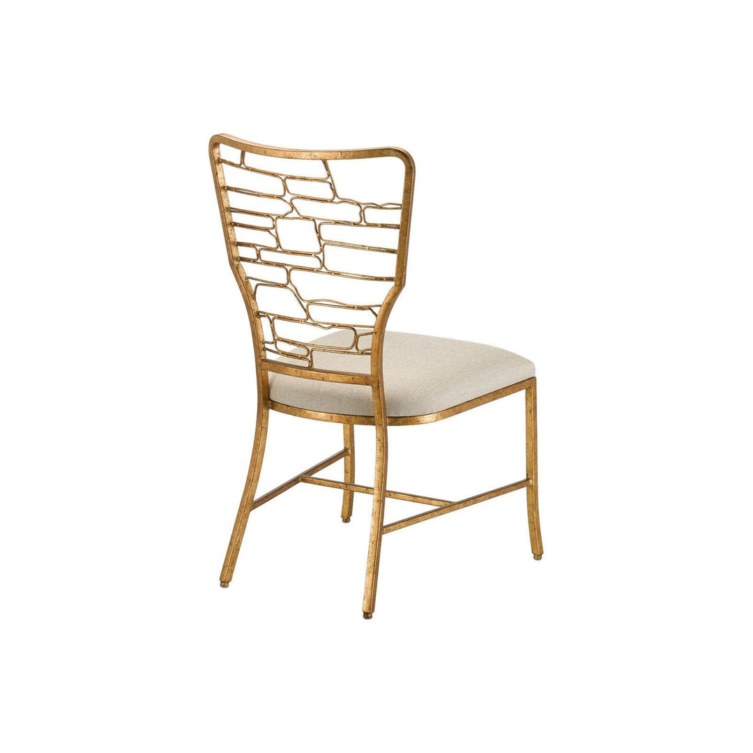 Vinton Gold Chair, Appeal Sand