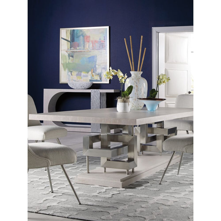 Dining Tables Pazzo Rectangular Dining Table - Antique Aged White