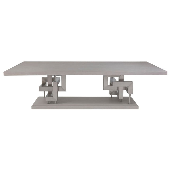 Pazzo Rectangular Dining Table - Antique Aged White