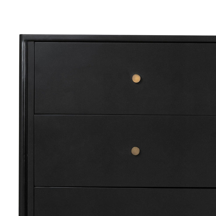 Silas 8 Drawer Dresser - Black