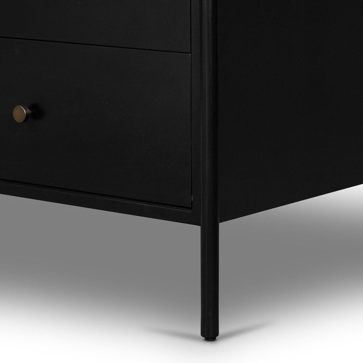 Silas 8 Drawer Dresser - Black