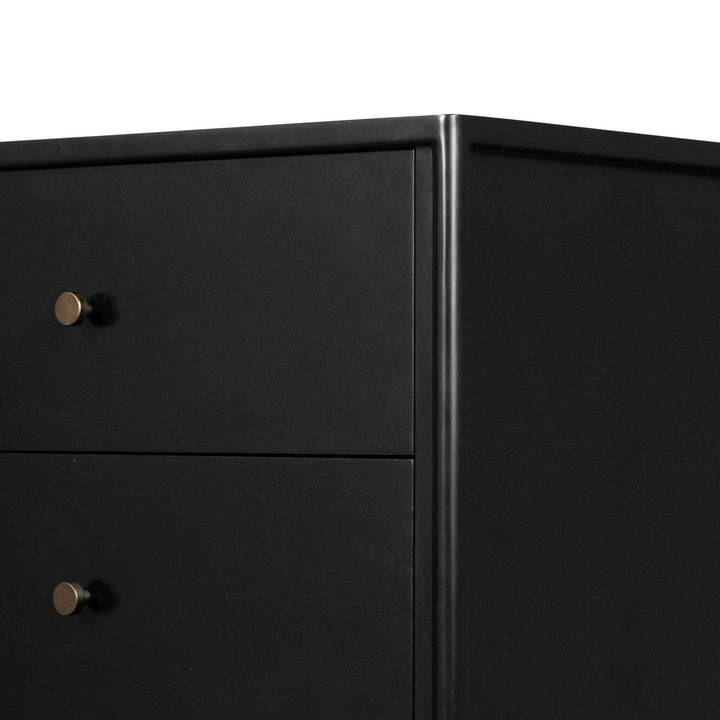 Silas 8 Drawer Dresser - Black