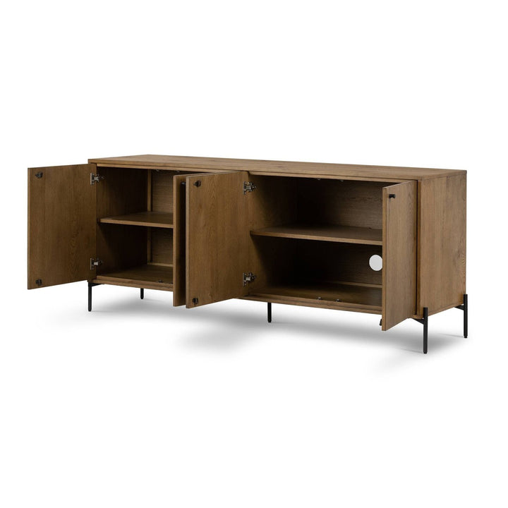 Edwin Sideboard - Amber Oak Resin