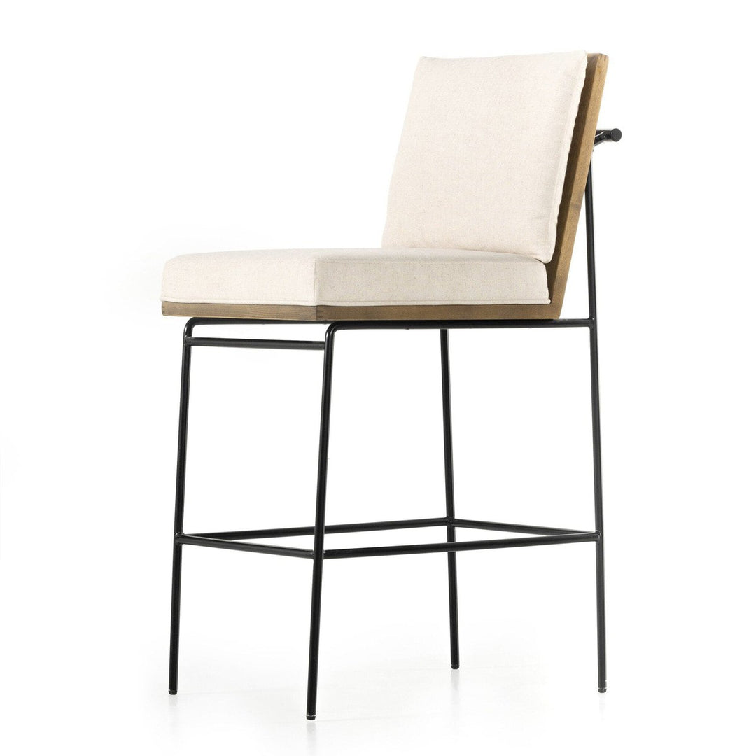 Crest Bar Stool - Savile Flax