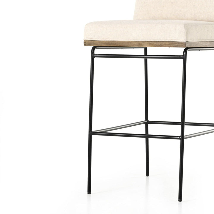 Crest Bar Stool - Savile Flax