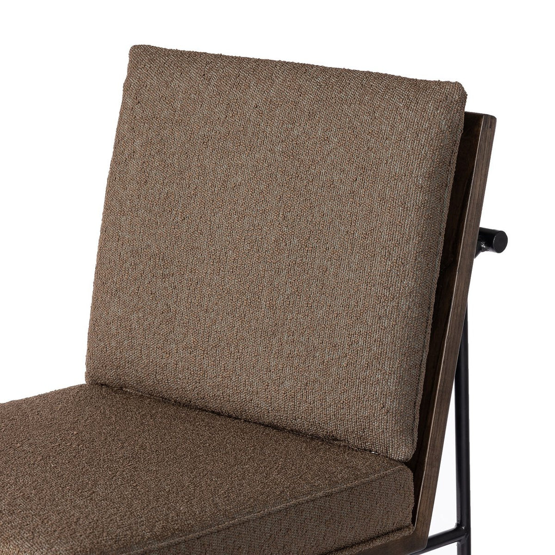 Rhodes Bar + Counter Stool - Fiqa Boucle Cocoa - Counter