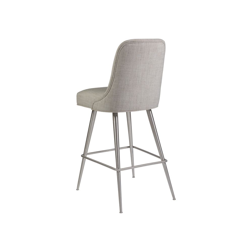 Dinah Swivel Bar Stool - Stainless Steel