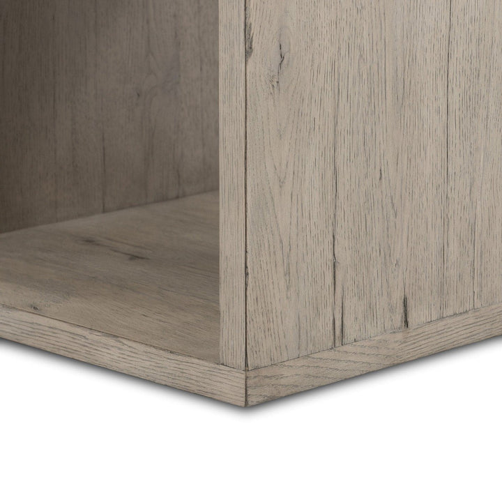 Farley End Table - Dark Grey Concrete