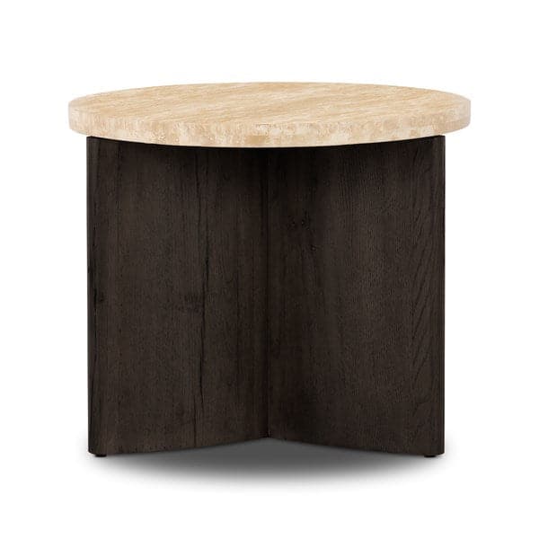 Toli End Table-Four Hands-FH-228128-008-Side TablesSmoked Black Veneer-8-France and Son