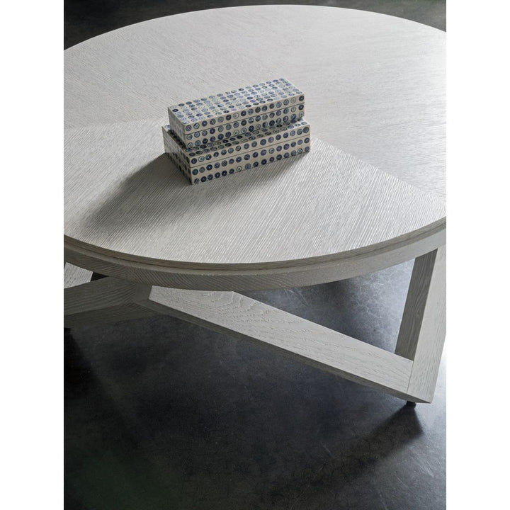 Coffee Tables Isoceles Round Cocktail Table - Creamy White