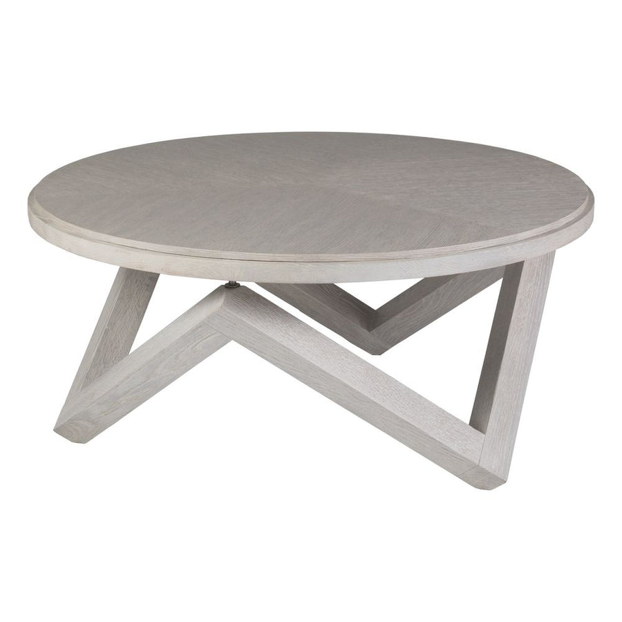 Coffee Tables Isoceles Round Cocktail Table - Creamy White