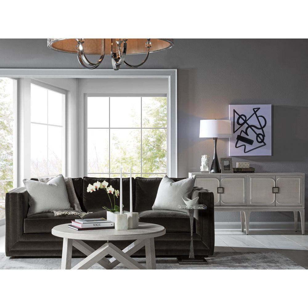 Coffee Tables Isoceles Round Cocktail Table - Creamy White