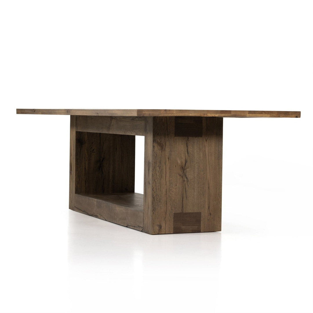 Preston Dining Table 93" - Rustic Fawn