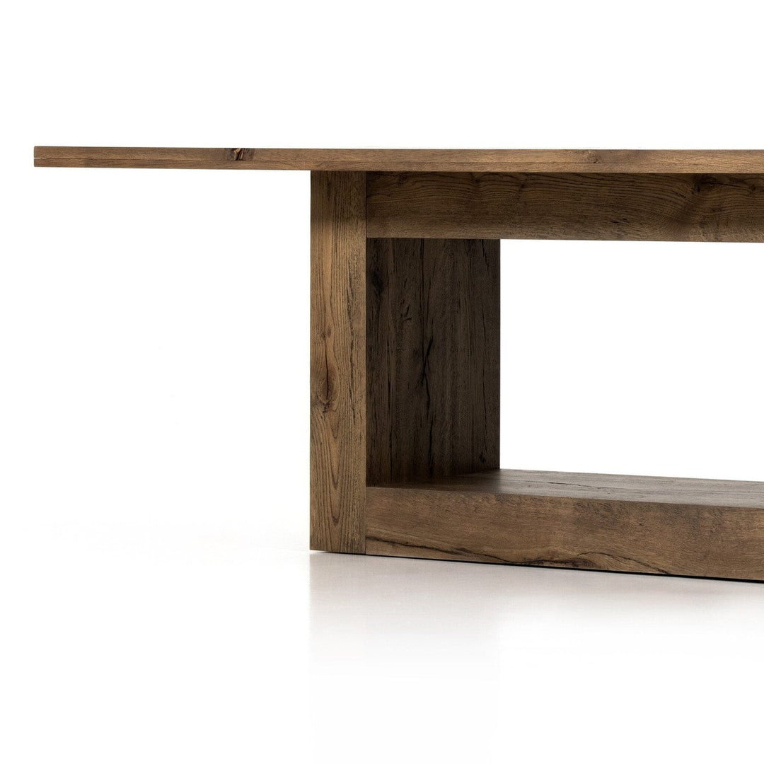 Preston Dining Table 93" - Rustic Fawn