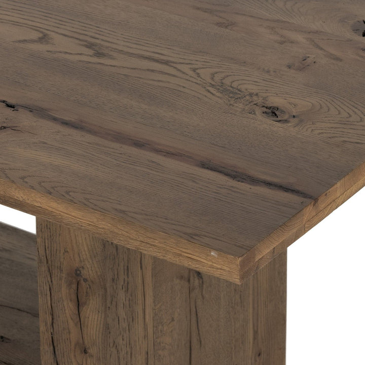 Preston Dining Table 93" - Rustic Fawn