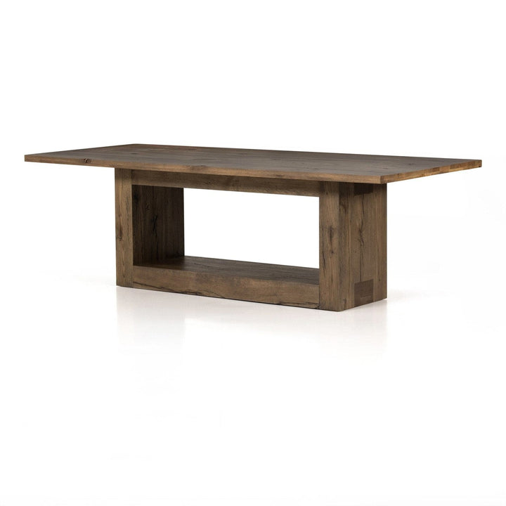 Preston Dining Table 93" - Rustic Fawn