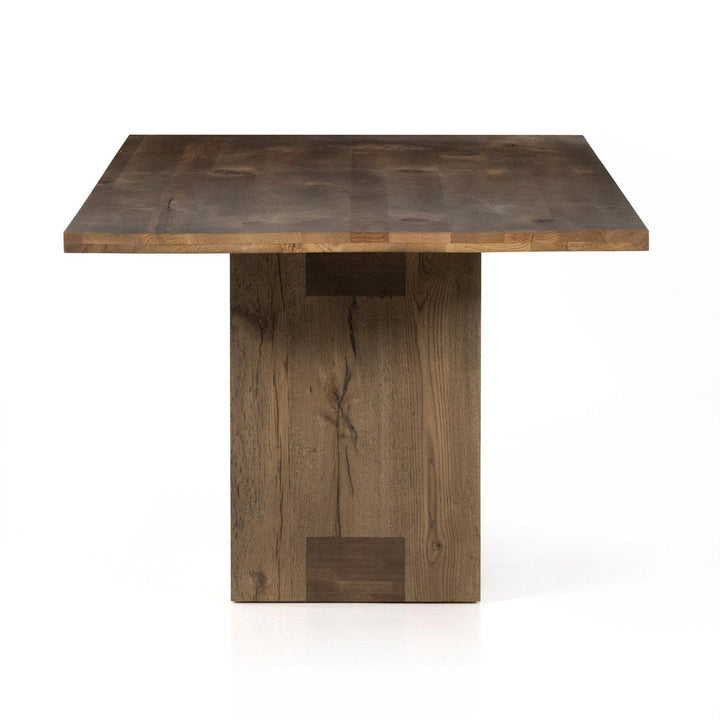 Preston Dining Table 93" - Rustic Fawn