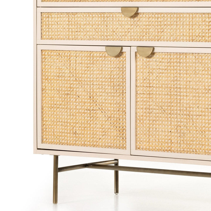 Vivienne Tall Dresser - Light Natural Cane