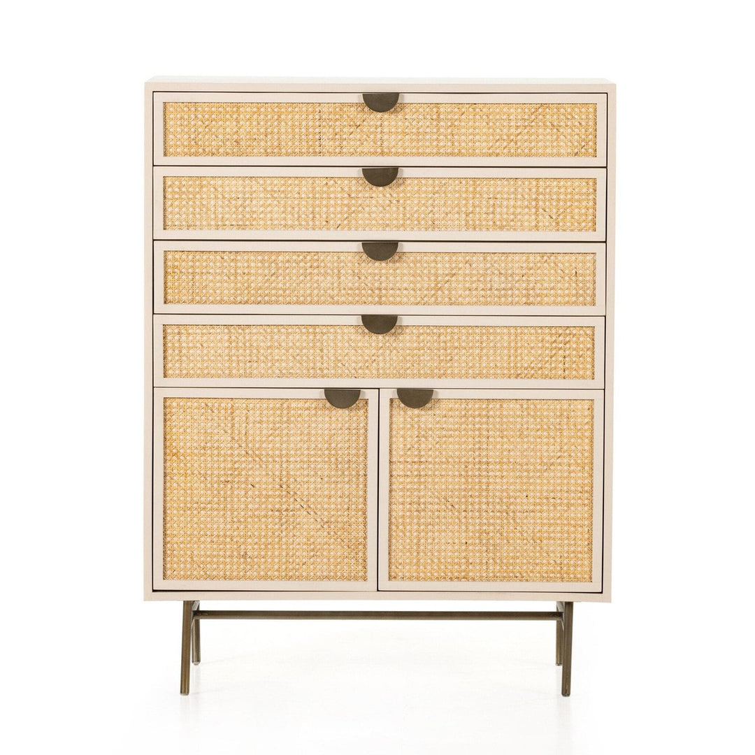 Vivienne Tall Dresser - Light Natural Cane