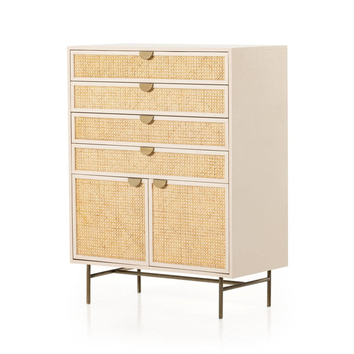 Vivienne Tall Dresser - Light Natural Cane