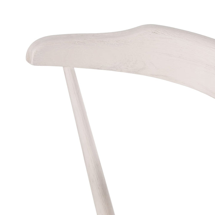 Harper Dining Chair - Off White - Cream Shorn Sheepskin