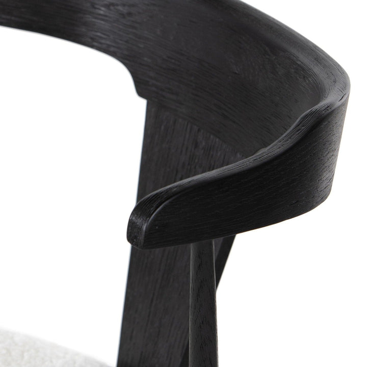 Everest Counter Stool - Cream Shorn Sheepskin