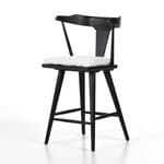 Everest Counter Stool - Cream Shorn Sheepskin