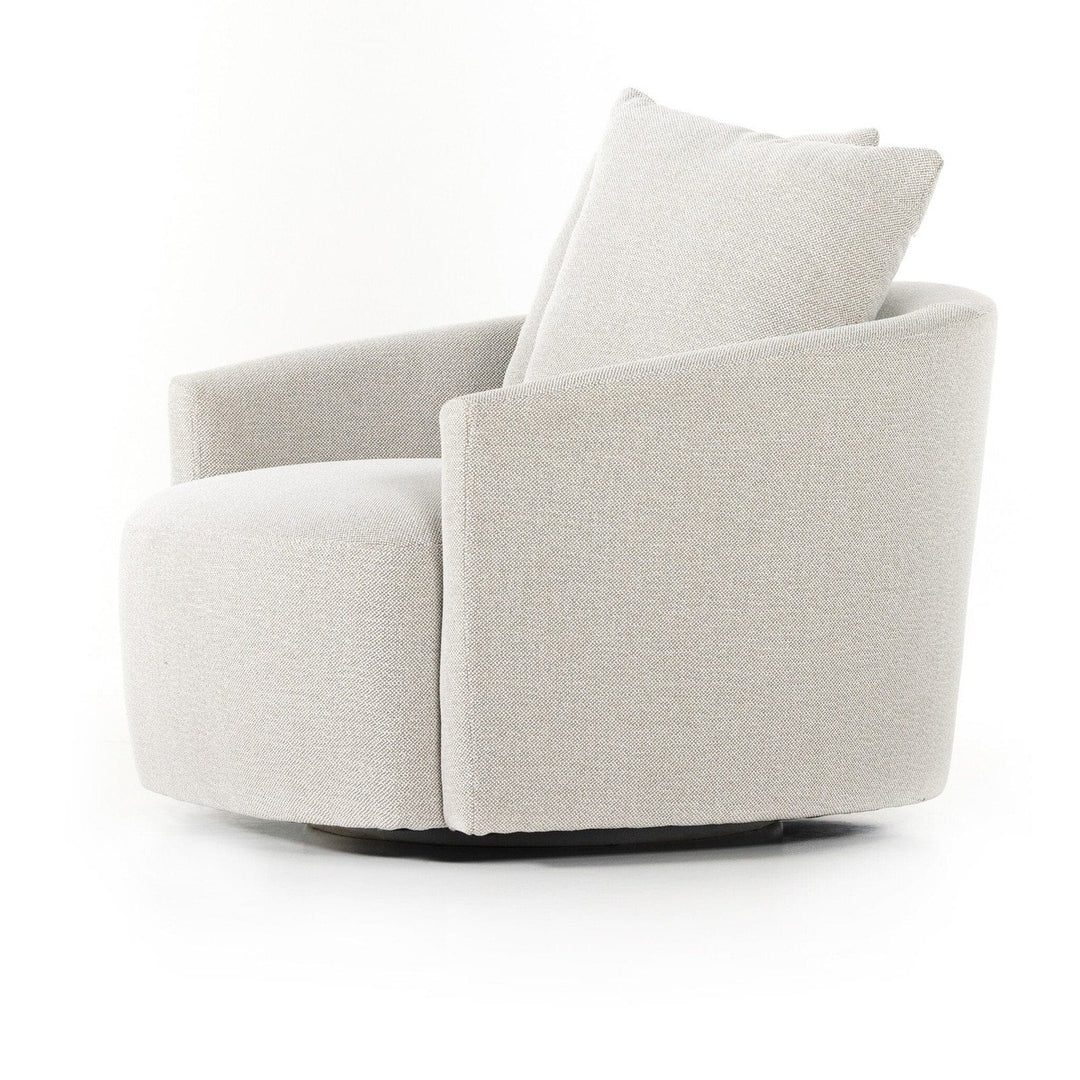 Claire Swivel Chair - Delta Bisque