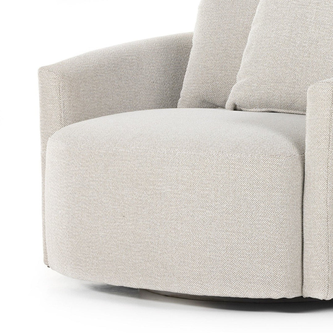 Claire Swivel Chair - Delta Bisque